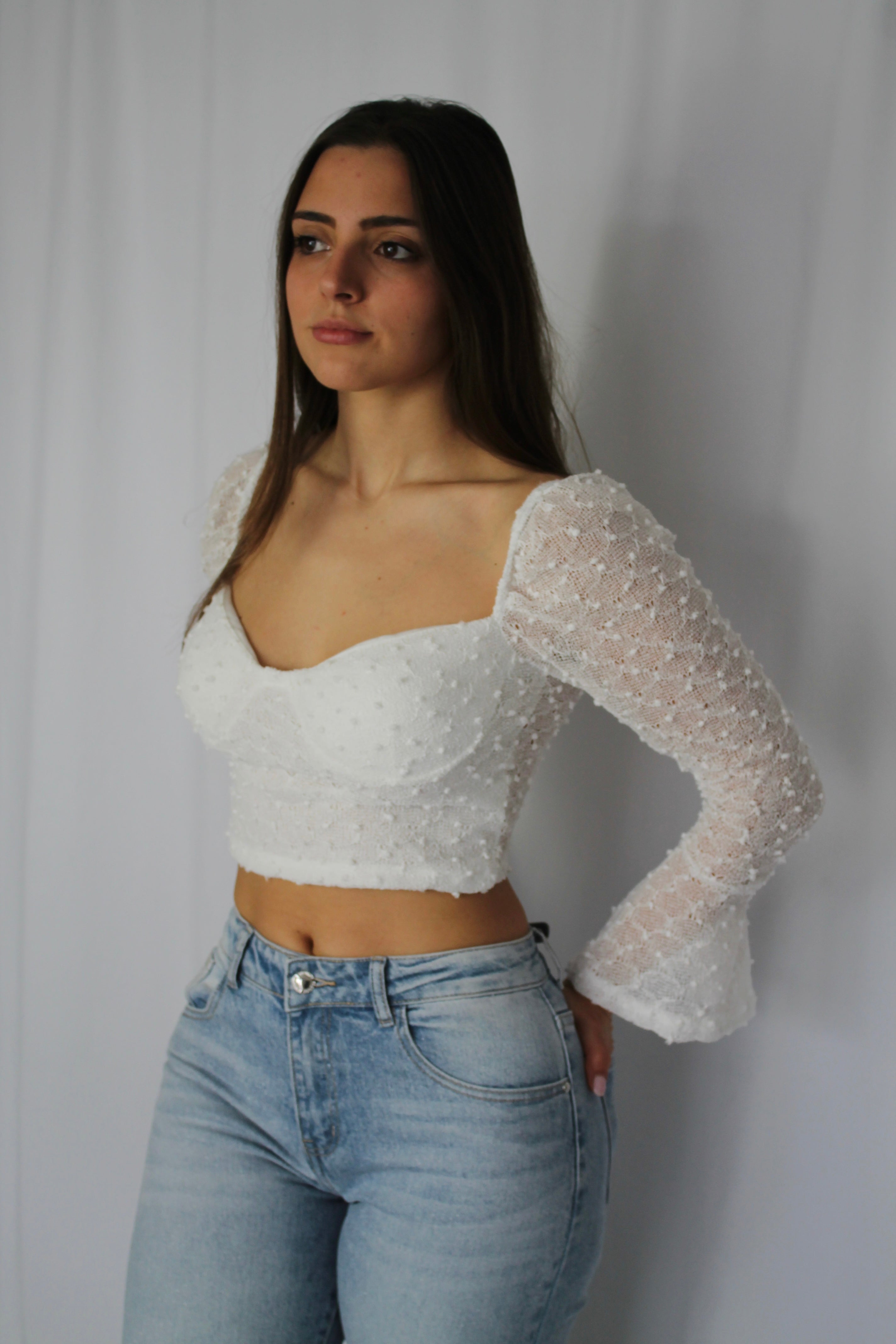 Top bianco