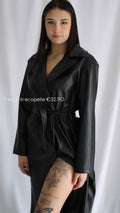 Cappotto in ecopelle